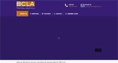 Desktop Screenshot of brantlandlords.ca